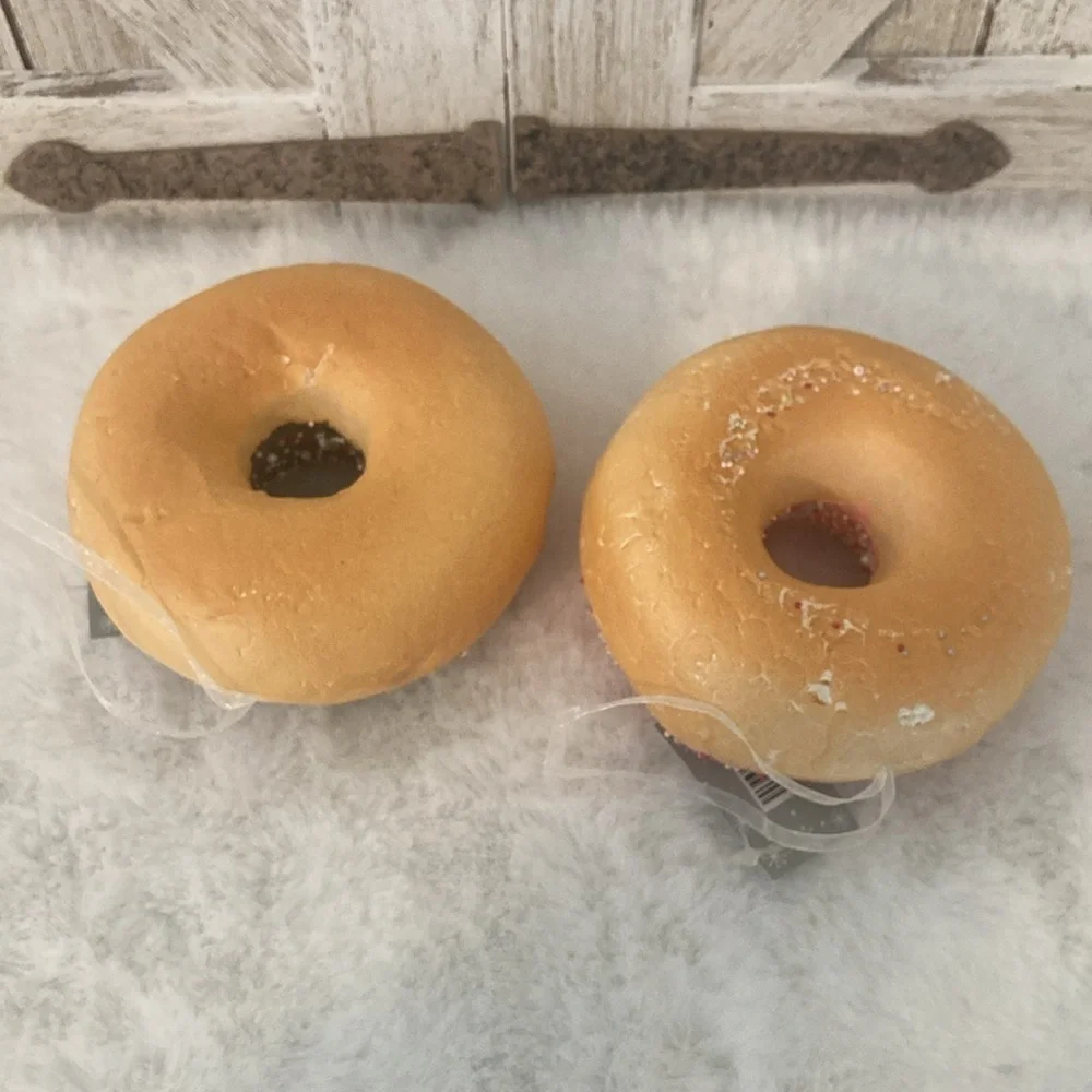 Faux Donut Ornaments